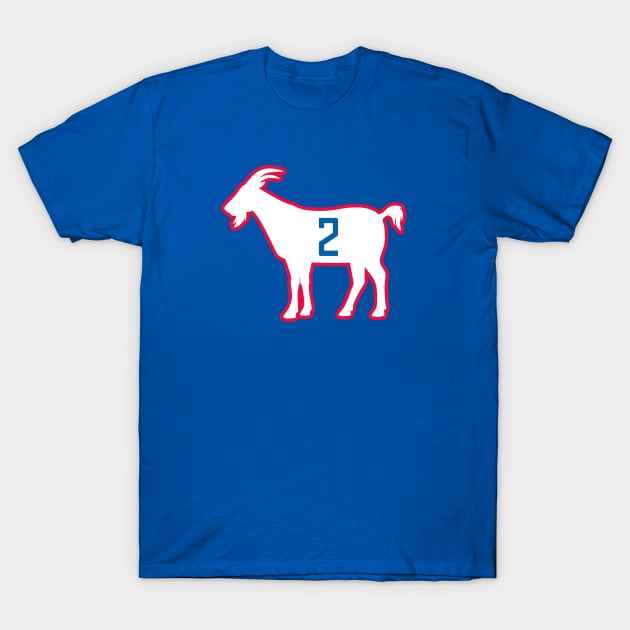 LAC GOAT - 2 - Blue T-Shirt by KFig21